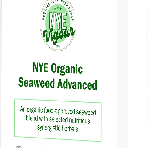NYE Vigour Ltd NYE Organic Seaweed Advanced - Vegan Food-Approved Blend with Nutritious Synergistic Herbs