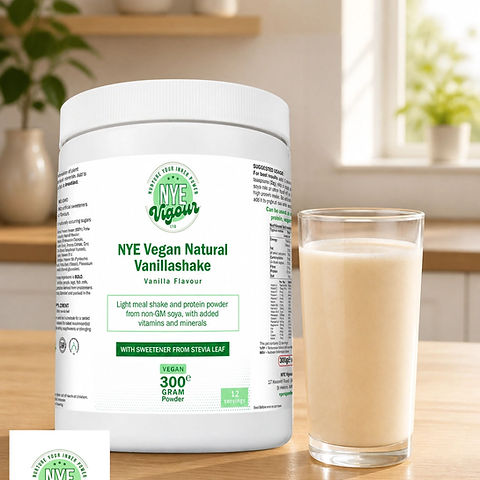 NYE Vegan Natural Vanillashake Vanilla Flavour