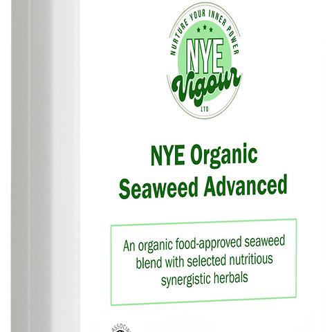 NYE Vigour Ltd NYE Organic Seaweed Advanced - Vegan Food-Approved Blend with Nutritious Synergistic Herbs