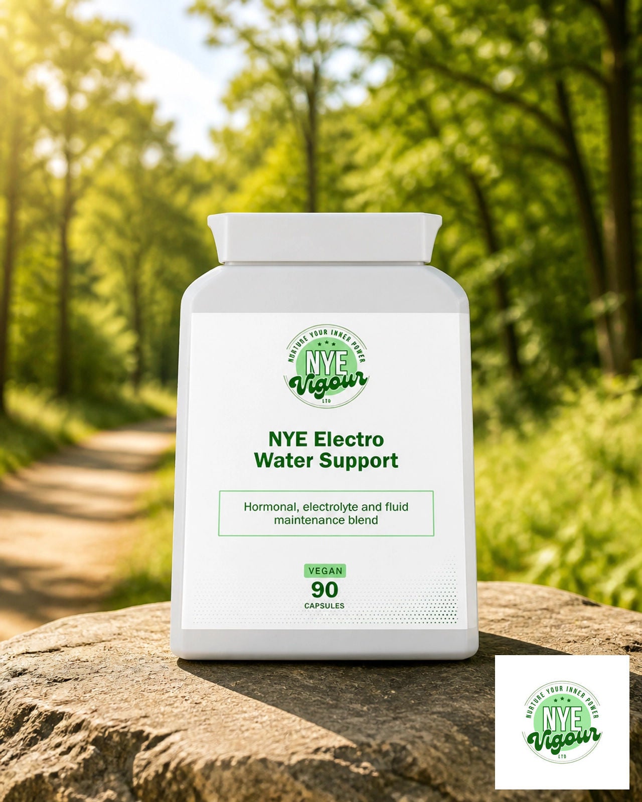 NYE Electro Water Support - Hormonal Electrolyte & Fluid Maintenance Blend with Vitamin B6 & Magnesium for Hydration & Well-being - Healthcare, Muscle
