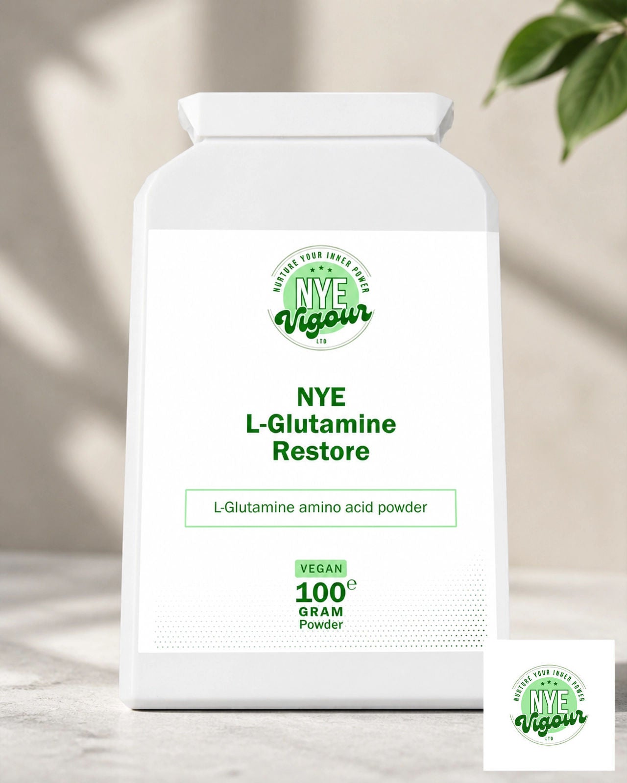 NYE L-Glutamine Restore - Essential Amino Acid Supplement for Recovery and Performance