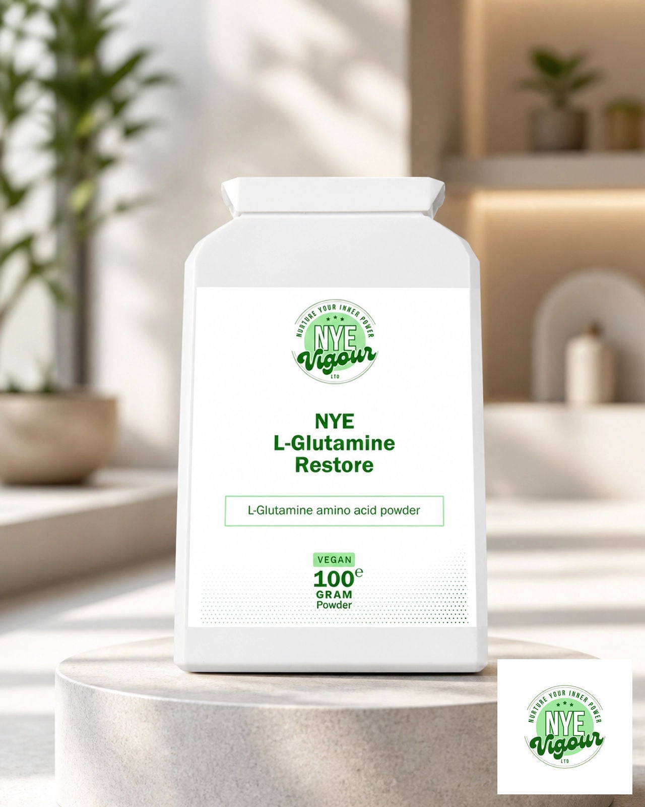 NYE L-Glutamine Restore - Essential Amino Acid Supplement for Recovery and Performance