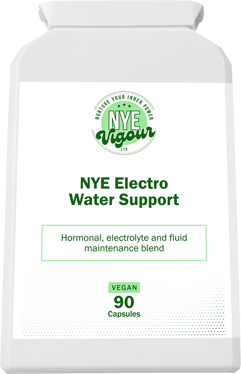NYE Electro Water Support - Hormonal Electrolyte & Fluid Maintenance Blend with Vitamin B6 & Magnesium for Hydration & Well-being - Healthcare, Muscle
